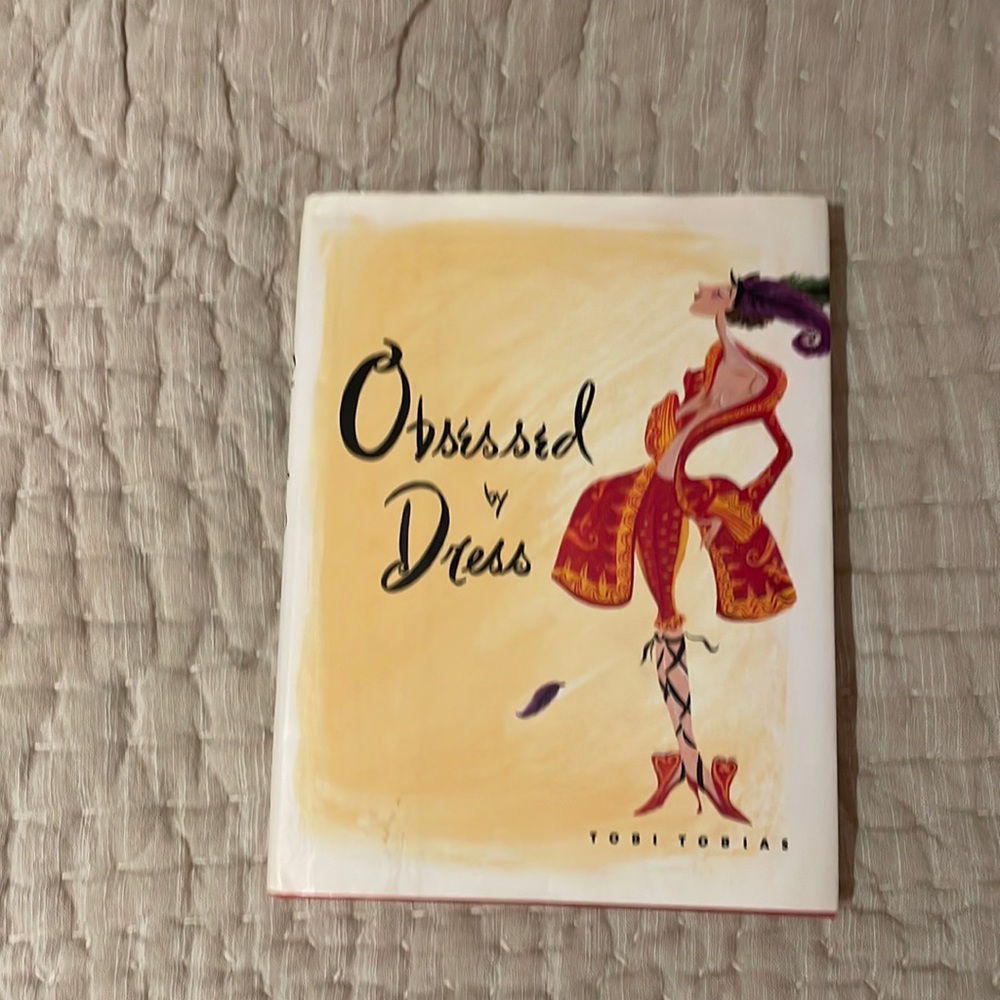 Fashion book! Obsessed by Dress by Tobi Tobias- Hardcover book like new!